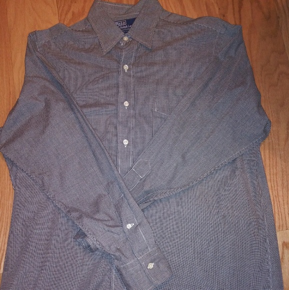 Ralph Lauren button up dress shirt. - Picture 3 of 6